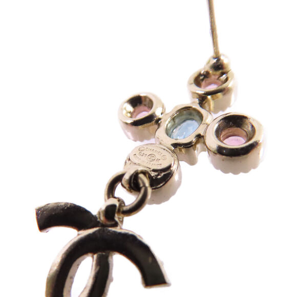 Chanel Cc Ghw Earrings C21 Metal #166065C64B - Picture 13 of 13